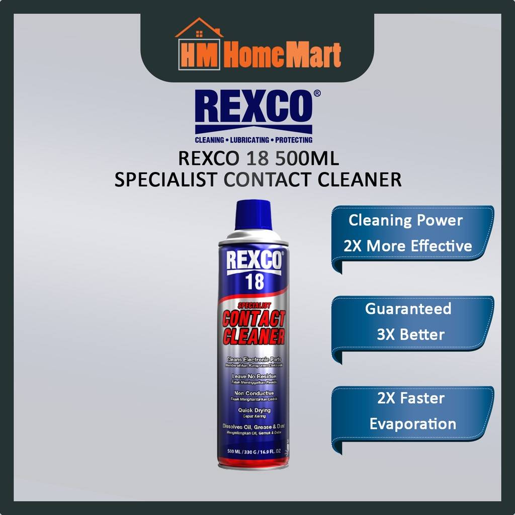 REXCO 18 Specialist Contact Cleaner
