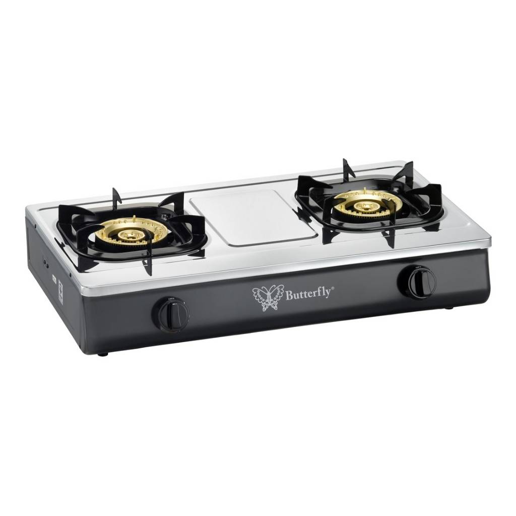 BUTTERFLY BGC8823 Double Gas Stove (1 Year Warranty)