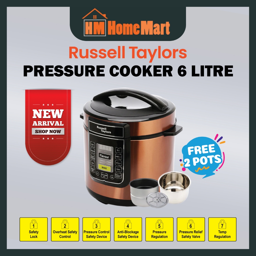 Russel Taylor Pressure Cooker 6 Litre